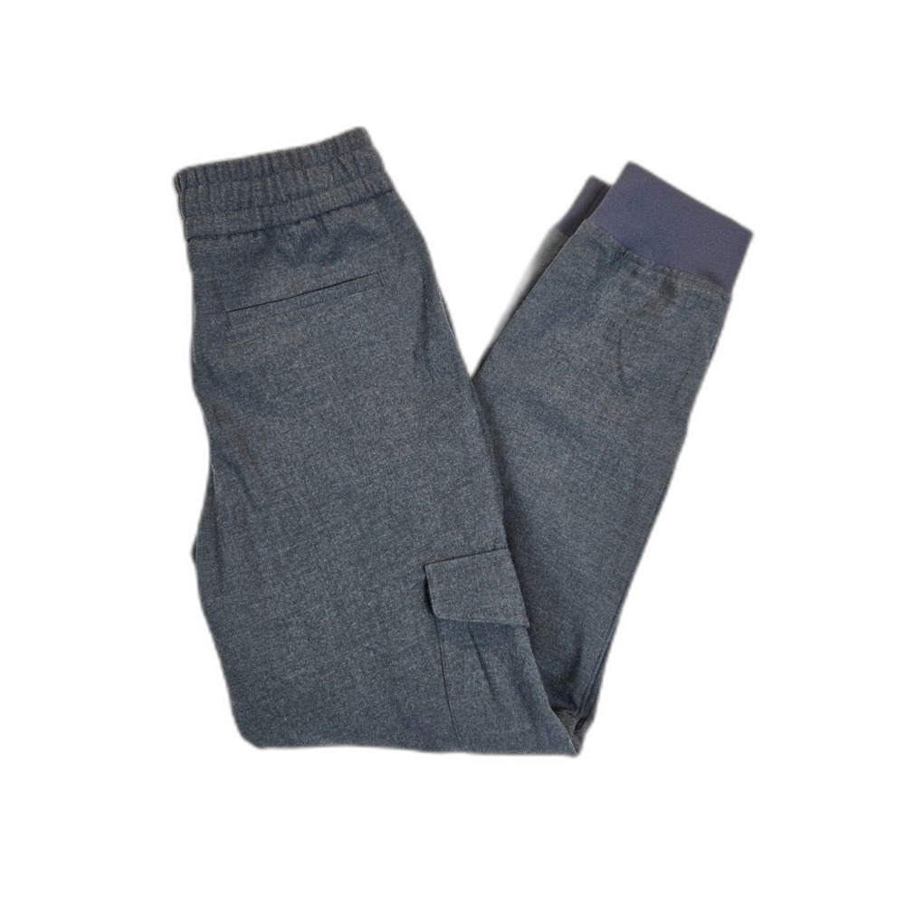NWT $75‎ Alfani Mens Cargo Joggers Pants Sz S Gray Gorpcore Y2k Preppy